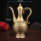  ẤM RƯỢU ĐỒNG CỔ TRANG TRÍ BK-ME-002300-VN-0419 