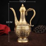  ẤM RƯỢU ĐỒNG CỔ TRANG TRÍ BK-ME-002300-VN-0419 