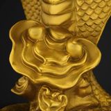  TƯỢNG ĐỒNG TRANG TRÍ RẮN HỔ MANG MAY MẮN BK-ME-003100-VN-0418 