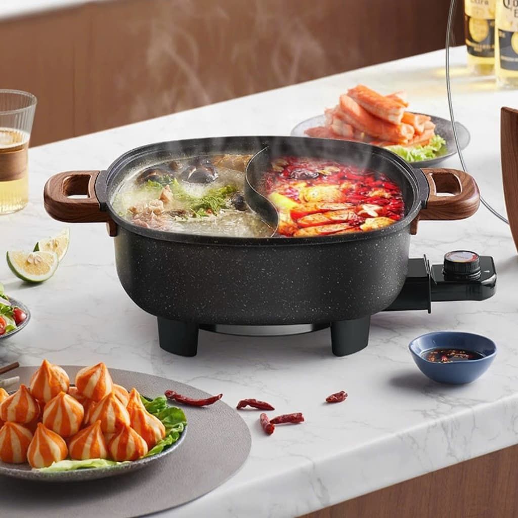  Nồi lẩu điện 2 ngăn đa năng cao cấp BKME-002700CN-0500 