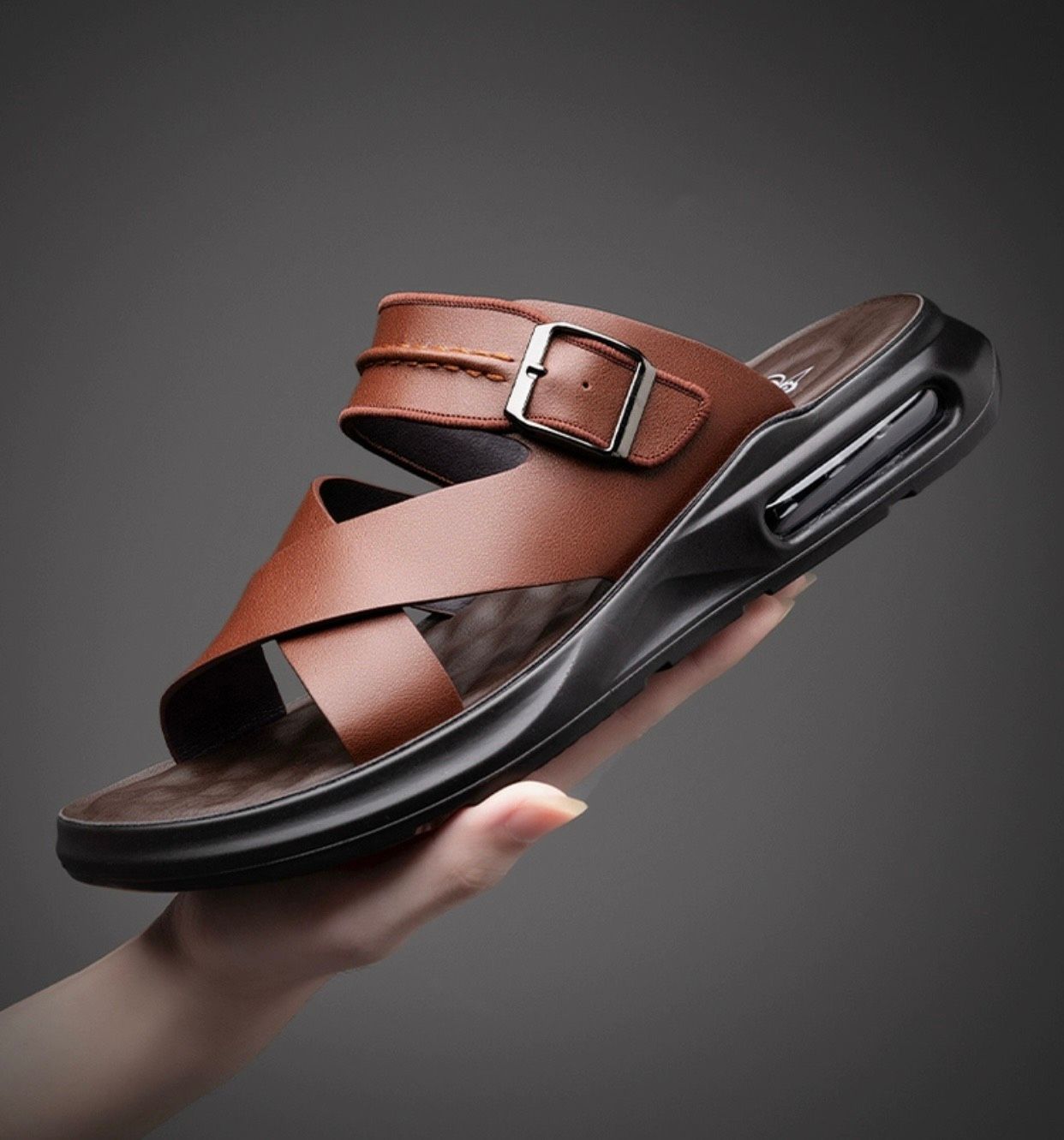  Sandal Nam Da Thật Cao Cấp – Phong Cách Thời Trang Và Tiện Lợi BK-FA-001500-VN-0439 