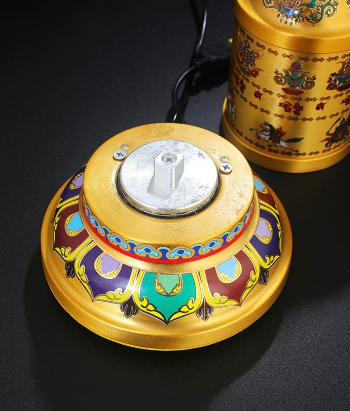  BÁNH QUAY ÂM TÂY TẠNG SẠC ĐIỆN BK-ME-005300-VN-0450 