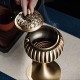  Cao chân đồng thau quả bí ngô BKMEVN-9009 