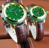  Cặp Đồng hồ Nianyu Xinjiang Hetian bằng ngọc bích cho nam và nữ BKFAVN-9015 