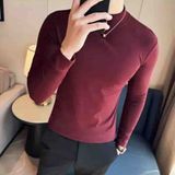  Áo thun nam cổ cao bó sát tay dài BKFAVN-9022 