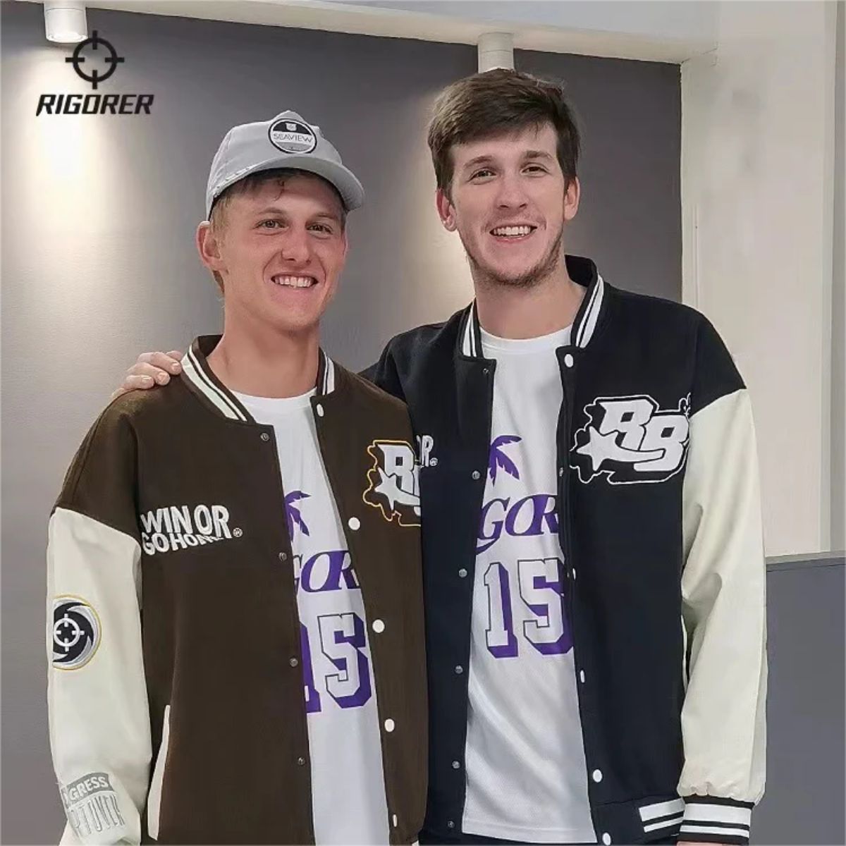  Áo Khoác Rigorer Austin Reaves Baseball ‘Black’ Z123410909 