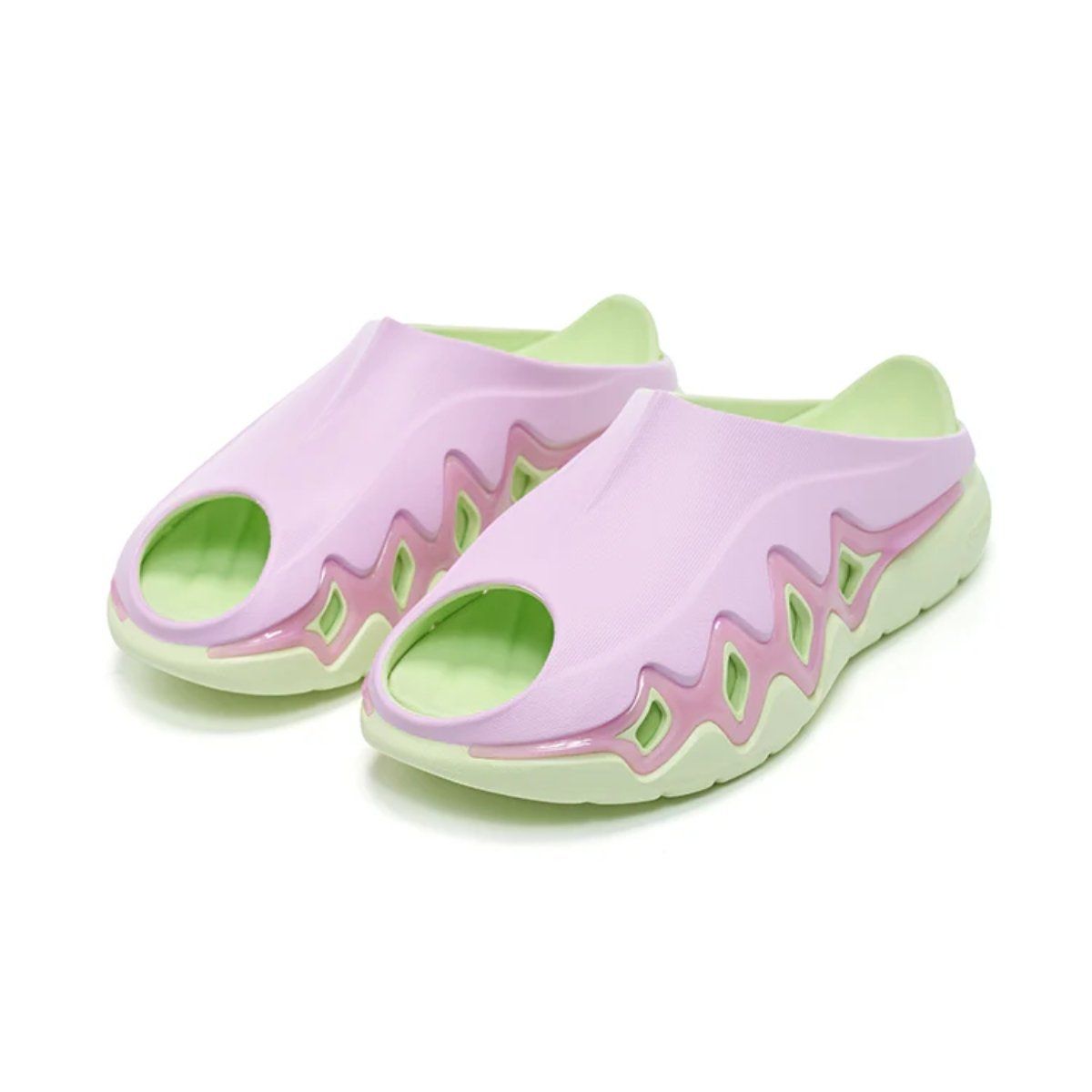  Dép Rigorer Shark 3 Slides 'Pink/Green' Z325160508-3 