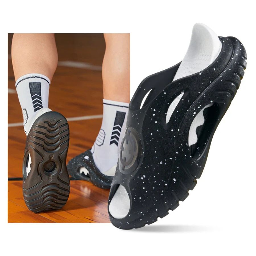Dép Rigorer Shark Slipper Black (Pack without box) Z123260506-3