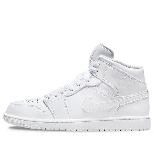 Giày Air Jordan 1 Mid ‘Triple White’ 2022 554724-136