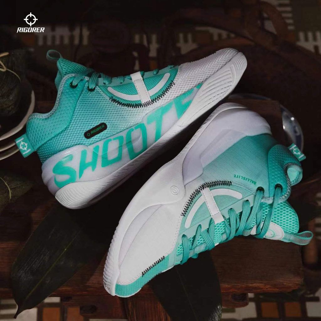 Giày bóng rổ Rigorer Combat 'White Green' Z122160111-2