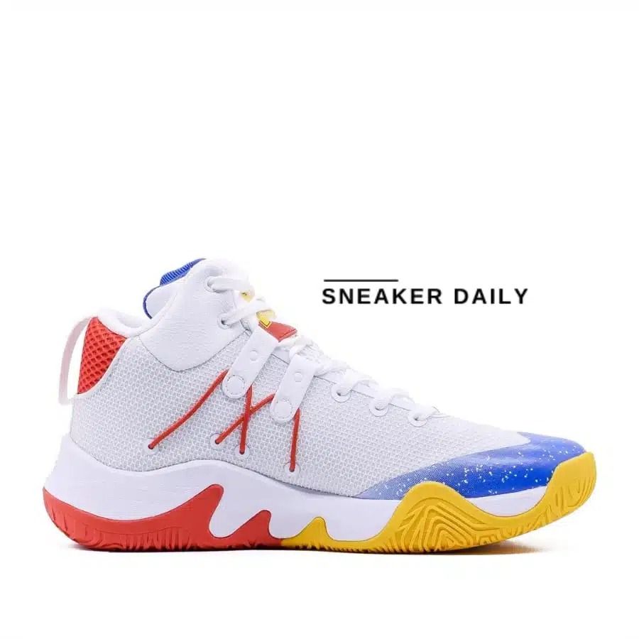 Giày PEAK Basketball Aspirations ‘White Blue’ E233231ATX