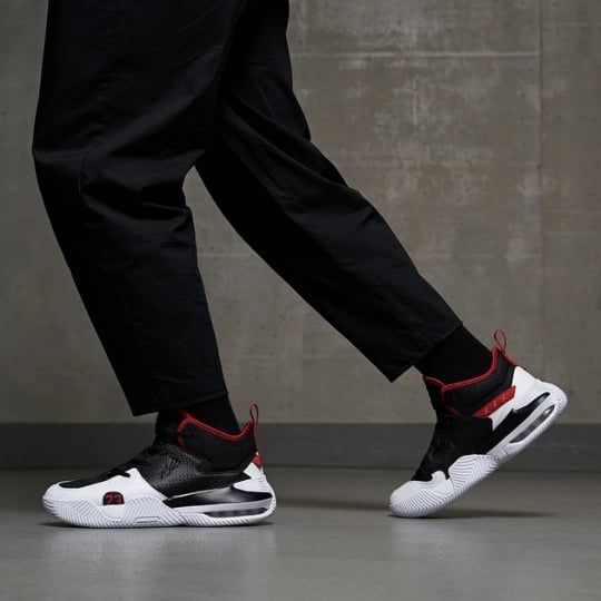 Giày Air Jordan Stay Loyal 2 'Black White Gym Red' DQ8401-061