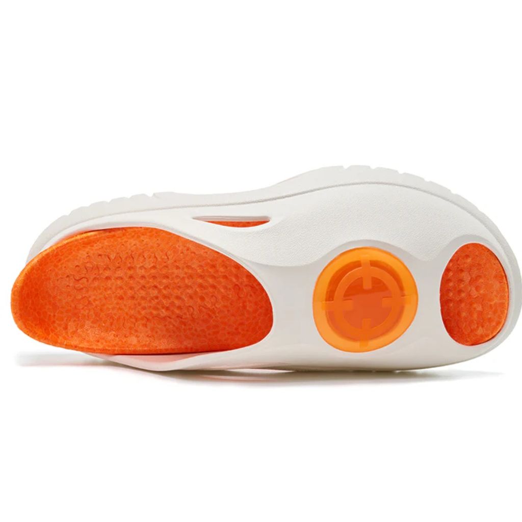 Dép Rigorer Shark Slipper 'White/Orange' (Pack without box) Z123260506-2