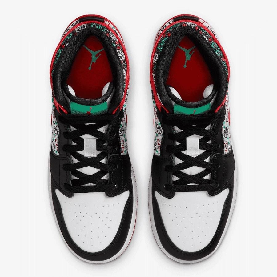 Giày Air Jordan 1 Mid ‘Christmas Sweater’ DM1208-150