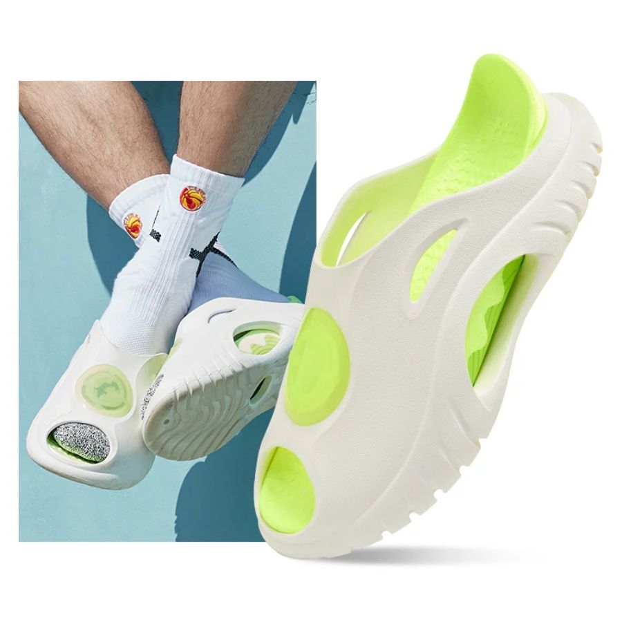 Dép Rigorer Shark Slipper 'Green/White' (Pack without box) Z123260506-4