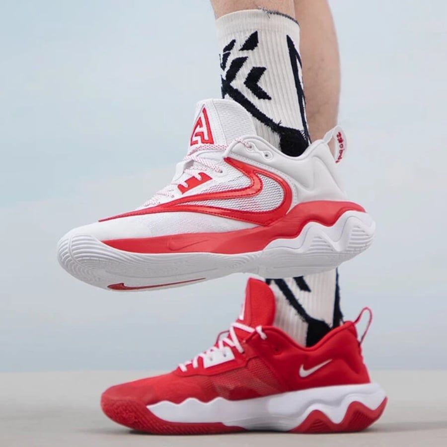 Giày Nike Giannis Immortality 3 ASW EP 'University Red White' FV4080-600