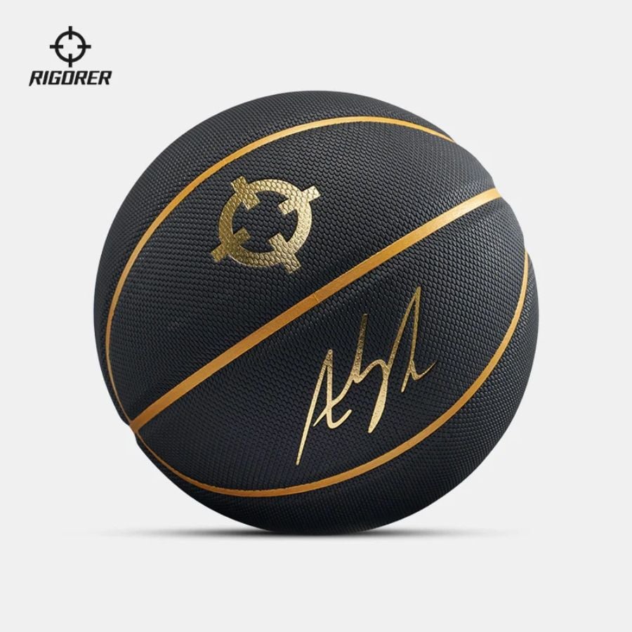 Quả bóng rổ Rigorer Austin Reaves PU 'Black/Glod' Z123320110-7