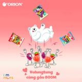  Kẹo dẻo Boom Jelly Orion Đủ Vị Gói Nhỏ 