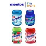  Kẹo Gum Mentos Fresh Action Mentos Không Đường Pure Fresh Đủ Vị Và Kẹo Nhai Mentos Quả Mọng Dạng Hũ Tiện Lợi 