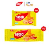  Bánh Xốp Nhân Kem Nabati Đủ Vị Gói 50g Và 110g 