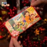  Set 6 Bao lì xì Tết 2025 chất liệu cao cấp - Bộ sưu tập Labubu - Tết mới ta mới và Tết trọn tình thân 