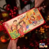  Set 6 Bao lì xì Tết 2025 chất liệu cao cấp - Bộ sưu tập Labubu - Tết mới ta mới và Tết trọn tình thân 