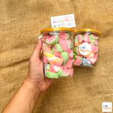  Kẹo bông Marshmallow sắc màu hương vị tuổi thơ 