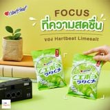  Kẹo chanh muối HartBeat Thái Lan đủ vị gói 120g bổ sung Vitamin C 