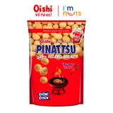  Snack nhân đậu phộng Pinattsu Oishi đủ vị gói lớn 85g 