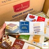  Bánh xốp nhân kem Imperial Thái Lan đủ vị hộp 100g 