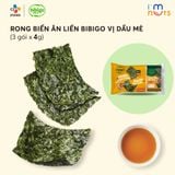  Lốc 3 Gói Rong Biển Ăn Liền Bibigo Hàn Quốc Đủ Vị 