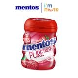  Kẹo Gum Mentos Fresh Action Mentos Không Đường Pure Fresh Đủ Vị Và Kẹo Nhai Mentos Quả Mọng Dạng Hũ Tiện Lợi 