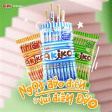  Snack que nhân kem Akiko Oishi đủ vị gói 140g 