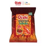  Snack tôm cay Oishi đủ vị gói lớn 68g 