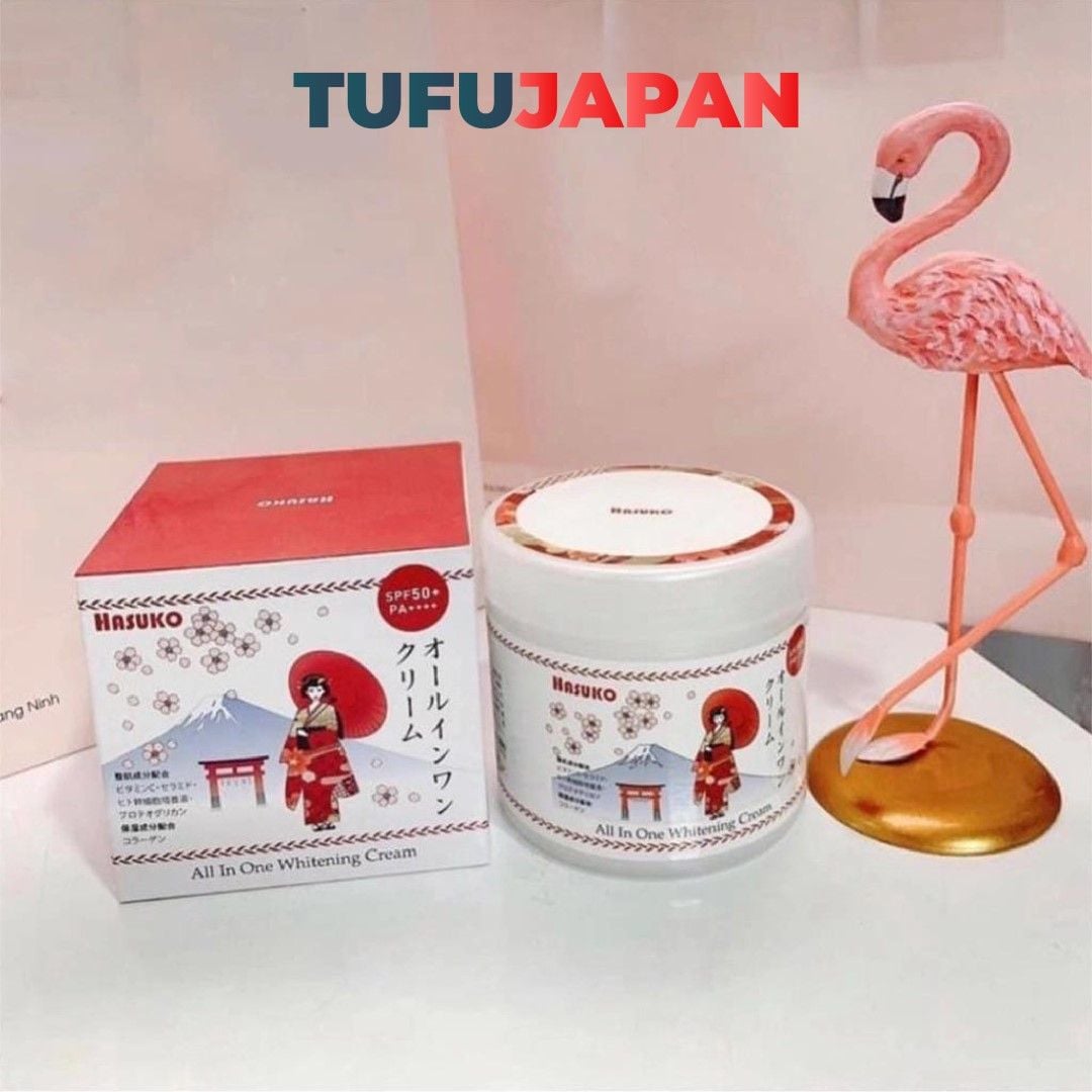 Husuko Kem Ủ TRẮNG DA TOÀN THÂN Hasuko Nhật Bản Chống Nắng SPF 50+ hũ 280g ...