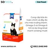  Thức ăn mèo Paw Paw Healthy and Bright Feather Adult Fish 1.5kg - Vị cá - Hỗ trợ dưỡng da lông cho mèo trưởng thành SONICE. 