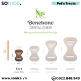  Combo 2 xương gặm BENEBONE Adult Bacon - Cho chó trưởng thành vị thịt xông khói SONICE. 