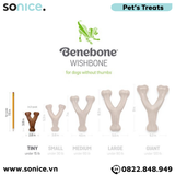  Combo 2 xương gặm Benebone Puppy Bacon cho chó con vị thịt xông khói - nhập USA SONICE. 