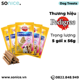  Combo Xương gặm Dentastix Puppy Dog 7stick 56g - Sạch răng thơm miệng - 5 gói SONICE. 