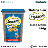  Treats mèo Temptations Jumbo Stuff Salmon 396g - Cá Hồi đại dương cat treats SONICE. 