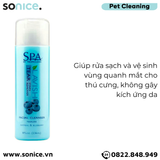  Sữa rửa mặt và vệ sinh mắt SPA Lavish Tear Stain Remover 236ml - Hương việt quốc SONICE. 