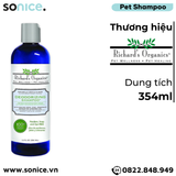  Sữa tắm Richard's Organics Deodorizing 354mL - Đặc trị viêm da nặng SONICE. 