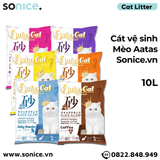  Cát vệ sinh mèo Aatas - Cat Liter 10L SONICE. 