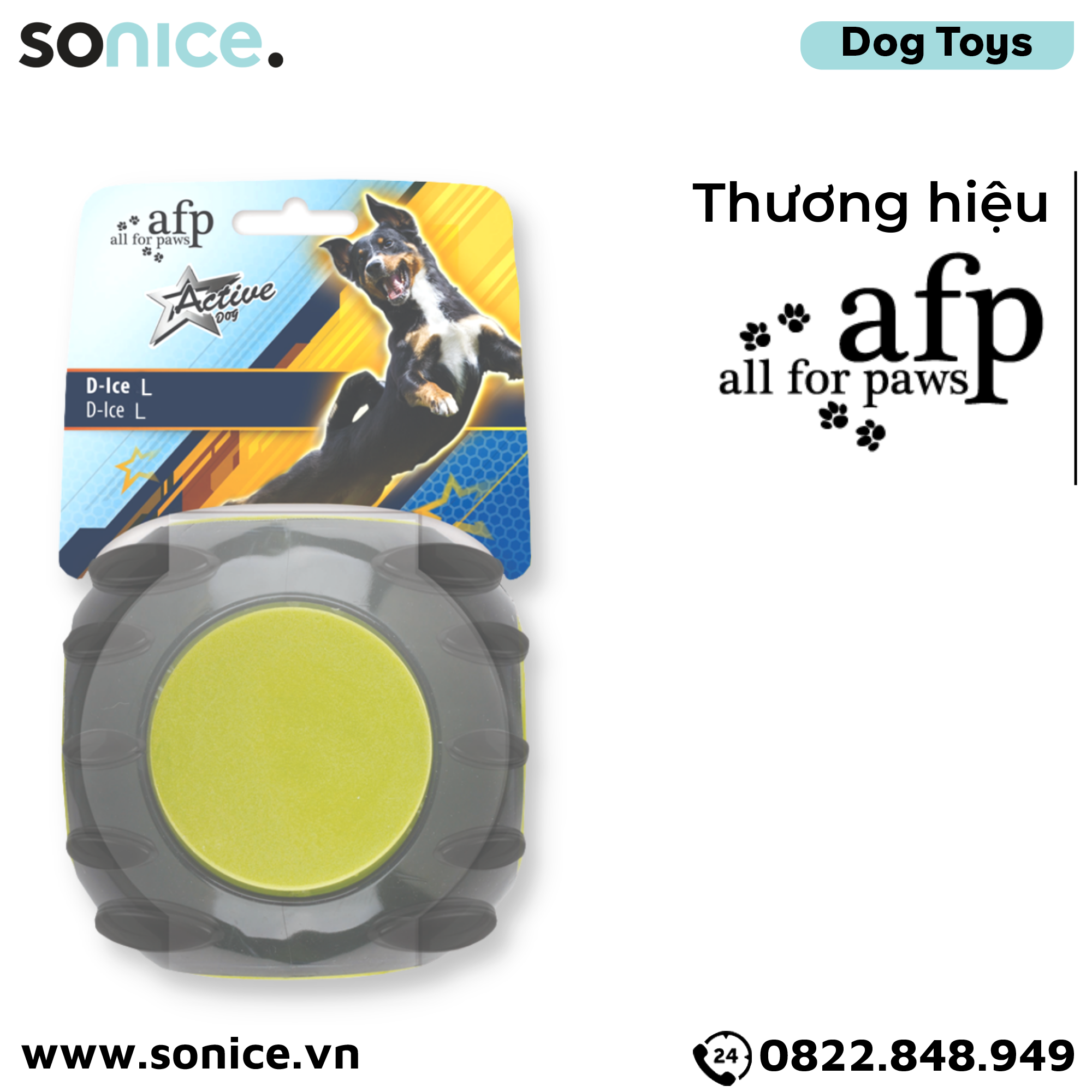  Đồ chơi xí ngầu AFP Active D-Ice Toys Size L - SONICE. 