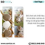  Đồ chơi mèo AFP Wild & Natural Toys - Banh tự nhiên SONICE. 