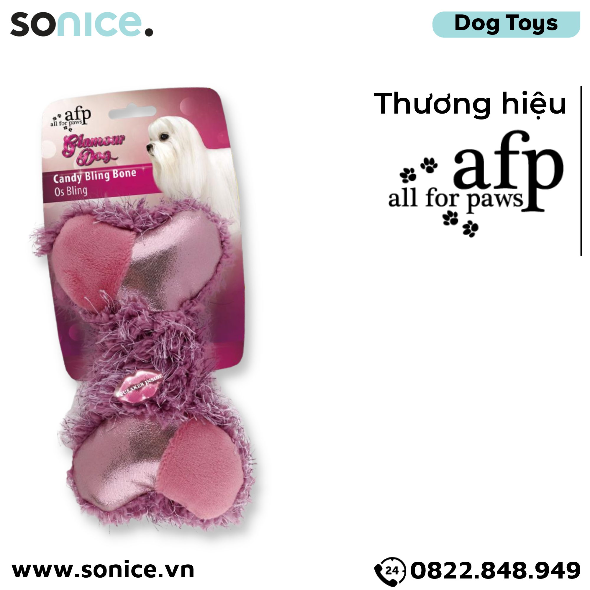  Đồ chơi AFP Candy Bling Bone Toys - Hình khúc xương SONICE. 