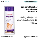  Sữa tắm BEAPHAR Anti-Tangle 250ml - chó có bộ lông dài, chống rối hiệu quả SONICE. 