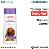  Sữa tắm chó BEAPHAR Smelly Dog 250ml - khử mùi hôi hiệu quả SONICE. 
