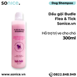  Dầu gội Budle Flea & Tick 300ml - Trị ve cho chó SONICE. 