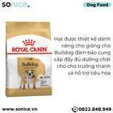  Thức ăn chó Royal Canin Bulldog Adult 9kg SONICE. 